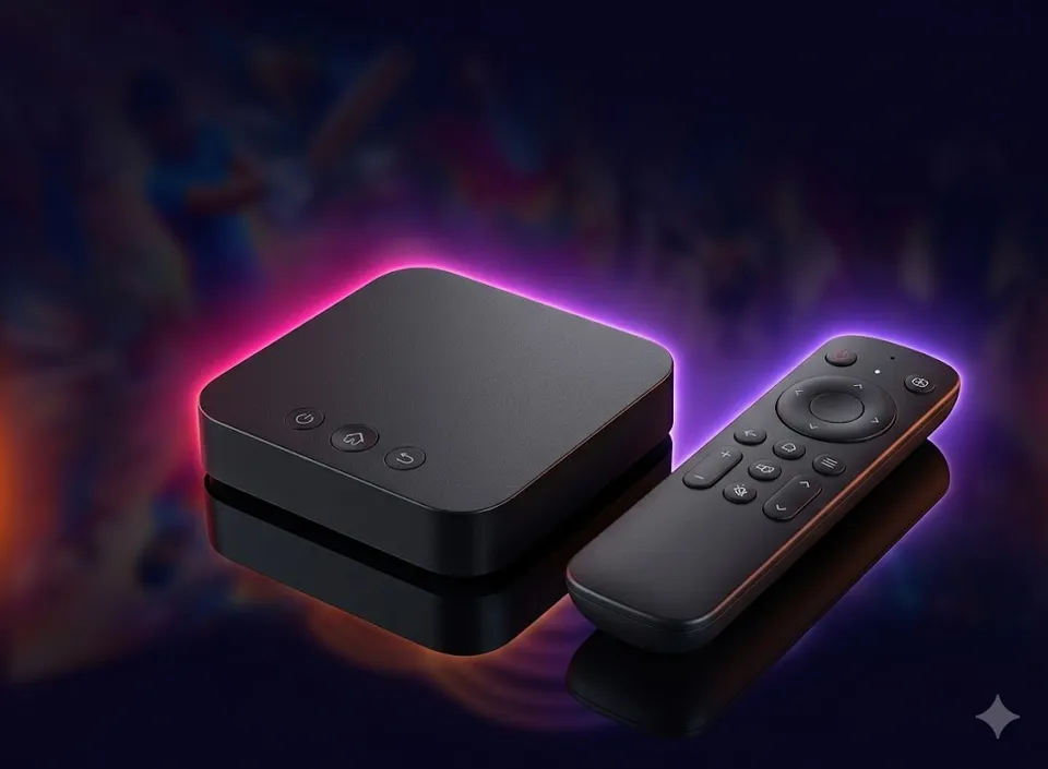 Free 4K Android IPTV TV box and remote