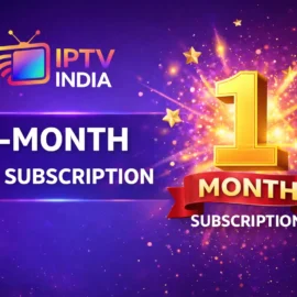 1 Month indian iptv subscription