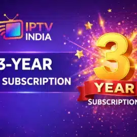 3 year indian iptv subscription