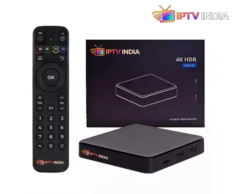 TVIP Box – 4K Android Streaming Device with Wi-Fi & Voice Control