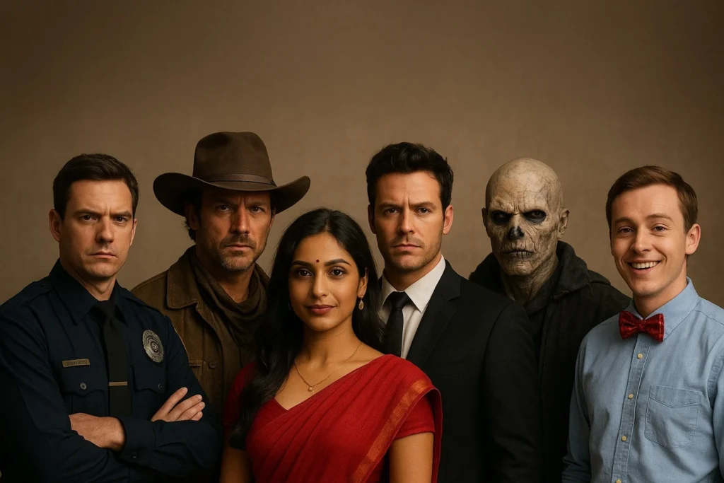 Modern mobile phone showing IPTV subscription and free trial sign-up interface