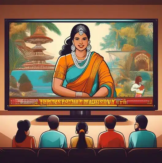 Malayalam IPTV channels with movies, shows, and live TV