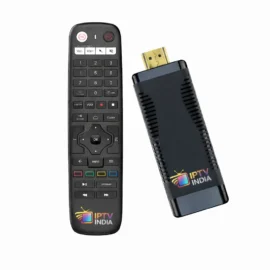4K Android TV Stick for IPTV India. Android 10, 2GB RAM, 16GB Storage, Dual-Band WiFi, Bluetooth 5.0, Ethernet, Allwinner H313